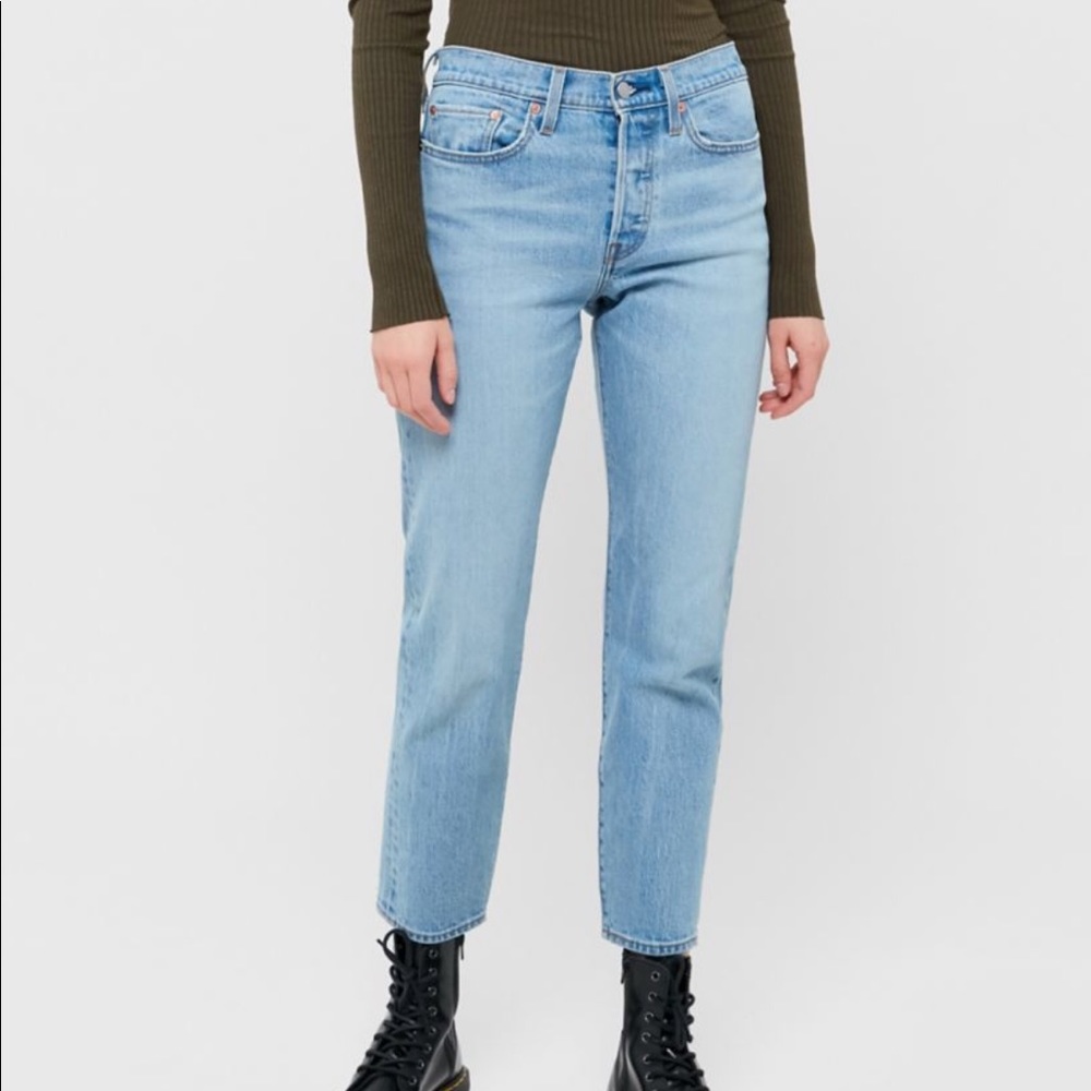 Levi Wedgie jeans